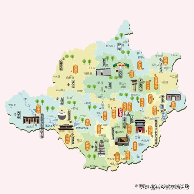 河北省各市、縣地圖（河北省各市縣地圖）